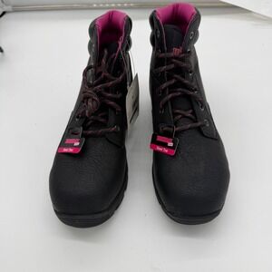 Brahma Bevel Womens Black Pink Steel Toe Work Boots ASTM F2413-18 W BR BEVEL 9